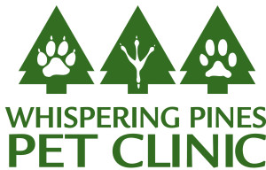 Whispering Pines Pet Clinic Logo